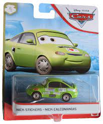 Amazon.com: Pixar Disney Cars Nick Stickers, 1:55 Scale Radiator Springs :  Toys & Games