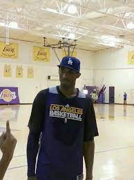 Kobe Sporting An La Dodger Cap Kobe Bryant Quotes Kobe Bryant Kobe Bryant Legend