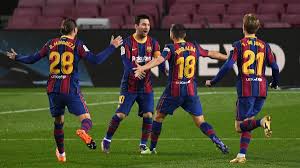 Futbol club barcelona, commonly referred to as barcelona and colloquially known as barça, is a spanish professional football club based in b. Messi Und Der Fc Barcelona Sturzen Real Sociedad An Der Spitze Eurosport