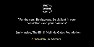 'every society says its outsiders are the problem. What Donors Want Episode 5 The Bill Melinda Gates Foundation Uk Fundraising
