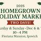 Homegrown Holiday Market 2025 event image
