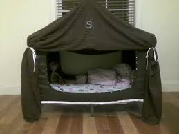 I Like This Souped Up Boy Version Maybe A Superman Symbol Pack And Play We Tried This Because My Toddler Kept Falling Out O Pack And Play Playpen Toddler Bed