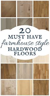 Although cute signage, open shelving, and perhaps a chandelier or two might seem essential to this style, you can't forget about how foundational flooring is. 20 Beautiful Farmhouse Style Hardwood Floors Modern Farmhouse Floors Farmhouse Hardwood Floor House Flooring