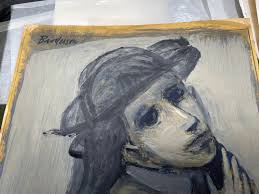 Broderson “child W/ Dog” Original Painting