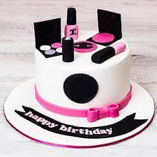 Throughout ventura county, california, our reputation for quality and care remains unparalleled, and yet, it is that same dedication to every dessert we bake. Chanel Black Makeup Cake Mac Makeup Cakes In Lahore Make Up Cake Cake Cake Decorating