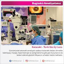 Gunumuzde Katarakt Ameliyati Sadece Katarakti Tedavi Etmekle Kalmayip Miyopi Hipermetropi Ve Astigmatizma Gibi Goz Kusurlarini Da Tedavi Ed Tintin Ordu Atlar