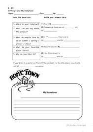 If i come to indonesia (true) b. English Esl Hometown Worksheets Most Downloaded 6 Results