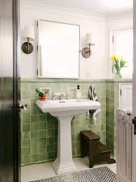 vintage green bathroom  patticake wagner