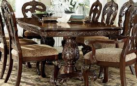 Butterfly leaf (44) drop leaf (13). Homelegance Deryn Park Double Pedestal Dining Table Cherry 2243 114 At Homelement Com