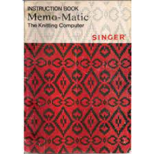 Singer memomatic 323 knitting machine. Singer 321 Memomatic Knitting Machine Instruction Manual Machine Knitting Knitting Machine Projects Knitting Machine Patterns