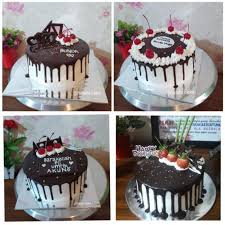 Basic cake ultah anti seret, anti bantat, dan anti gagal. favorit, bagikan resep. Kue Ultah Blackforest Cake Ulang Tahun Murah Diameter 16cm Shopee Indonesia