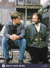 Will (matt damon) has a lot of these symptoms. Good Will Hunting Matt Damon Robin Williams Stockfotografie Alamy