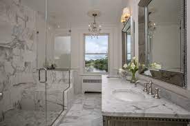 Whether you want inspiration for planning a marble tile bathroom renovation or are building a designer bathroom from scratch, houzz has 29,084 images from the best designers, decorators, and architects in the country, including atlas marble and granite and studio steidley. An Updated Home With Calacatta Marble In Every Bathroom Wsj
