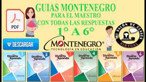 Maybe you would like to learn more about one of these? Guia Montenegro Me Divierto Y Aprendo Para Maestros En Pdf Con Respuestas Ediciones Completas Youtube