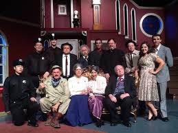 We watch him being married at city hall in the opening scene. Arsenic Old Lace And Hilarity From Stage Right Players The People S Critic