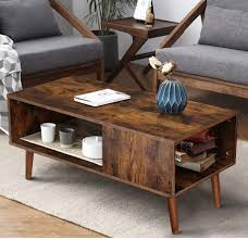 5 out of 5 stars. 13 Mo Finance Kingso Retro Coffee Table Mid Century Modern Coffee Abunda