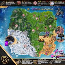 Cheat sheet map for fortnite season 9 week 8. How To Complete All The Challenges From Fortnite Season 7 Fortnite Intel