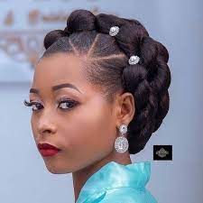 Packing gel hairstyles for wedding. 110 African Wedding Hairstyles Ideas Wedding Hairstyles Natural Hair Styles Black Wedding Hairstyles