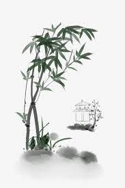 環保水墨竹子手繪水墨館卡通水墨裝飾水墨樹裝飾 竹剪貼畫 國畫水墨竹子 水墨中國畫竹子素材 psd格式圖案和png圖片免費下載 leaf illustration