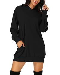 Sweatkleid mit rollkragen frau polly schnittmuster ebook snaply nahkram. Damen Hoodie Kleid Pullover Langarm Kaufland De