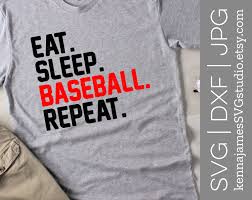 Download Eat Sleep Baseball Repeat Svg Baseball Svg Sports Svg Etsy