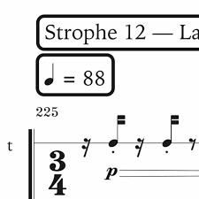 Tantôt, en voyant votre petit ami d'une tournure si galante, il m'est venu à la pensée deux ou trois strophes exquises : Envoi Iii Twelve Micro Strophes For Ondes Martenot Solo 2017 By Yoshiaki Onishi