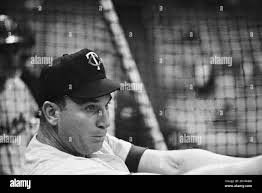 Harmon Killebrew of the Minnesota Twins is shown in the batting cage at New  York's Yankee Stadium, May 19, 1964, prior to ballgame. (AP Photo/Marty  Lederhandler Stock Photo