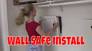 Secret hidden wall safe ideas. How To Install A Wall Safe Youtube