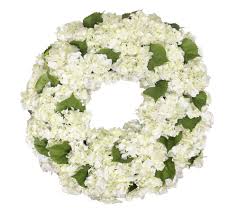 Saks fifth avenue winward home everyday floral imitation hydrangea wreath. Faux Mixed White Hydrangea Wreath Pottery Barn