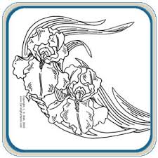 Free leathercraft pattern western style corner carving. Simple Realistic Flowers Patterns Classic Carving Patterns