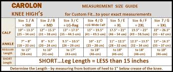 Carolon Health Support Knee High 20 30 Mmhg Sm 3xl