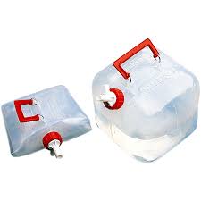 5 l kanister wasserkanister plastik natur weiß kindersicherer schraubverschluss. Reliance Faltkanister 10 Liter Wasserkanister Outdoortrends De Shop