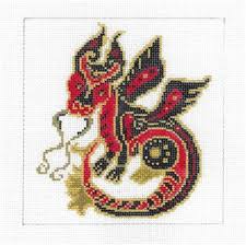 Believe it or not, we are all affected by the 12 signs of the zodiac. Chinese Zodiac Dragon Handpainted Needlepoint Canvas By Bp Designs From Danji Ebay