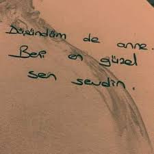 Dusundum De Anne Beni En Guzel Sen Sevdin Guzel Soz Alintilar Ozlu Sozler