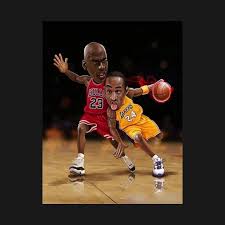 Kobe bryant was billed as michael jordan's successor from a very young age he grew up wanting to follow in his idol's footsteps and even surpass him instead of seeing him as a threat, jordan decided to take bryant under his wing Check Out This Awesome Michael Jordan Vs Kobe Byrant Design On Teepublic Nba Basketball Art Basketball Art Kobe Bryant Poster