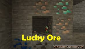 However, they become available not immediately but only after the mining of certain types of blocks. Lucky Ore Mod 1 17 1 1 16 5 1 15 2 For Minecraft Download
