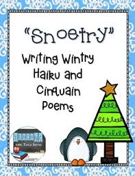 Snowflake Poetry Elementary Writing Poetry For Kids Teaching Poetry