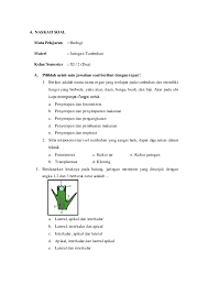 Maybe you would like to learn more about one of these? Soal Pg Struktur Dan Fungsi Tumbuhan
