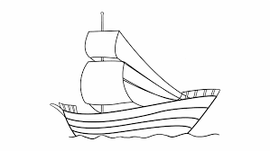How To Draw Pirate Ship Sailing Ship Drawing - Clip Art Library
