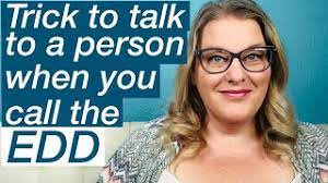 Prepare for hold times of 30 to 1 hour, but try this enough times and you will get through. California Unemployment Update Best Number To Call The Edd How To Get Through To Talk To A Person Youtube