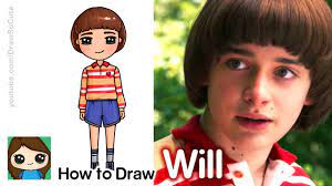 How to Draw Will Byers | Stranger Things - YouTube | Stranger things art,  Cute drawings, Easy disney drawings