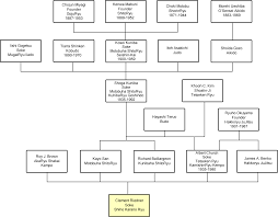 Seigido Ryu Karate Jujitsu Lineage Chart