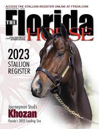 The Florida Horse - 2023 Stallion Register by Florida Equine Publications -  Issuu