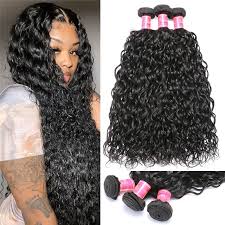 8a grade wet and wavy hair weave, water wave virgin human hair bundles wholesale, wet and wavy brazilian hair, peruvian wet and wavy hair, indian wet and wavy hair, malaysian water wave, wet and wavy bundles with closure and frontal full head wholesale Nadula Indian Water Wave Virgin Human Hair Weave 3 Bundles Wavy Healthy Human Hair Nadula