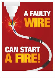 Workplace safety signs browse 161598 safety signs stock photos and images available or search for safety first or workplace safety to find more great stock photos and pictures. A Faulty Wire Can Start A Fire Electrical Safety Fire Safety Tips Safety Posters
