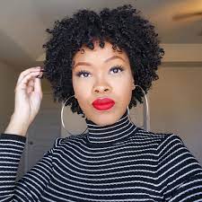 Pin on fringe hairstyles hair ponytail styles braided ponytail hairstyles ponytail styles. Loving These Refreshed Wash And Go Curls On Swaybaye Gorgeous Red Lip Voiceofhair Voiceofhair Com Curly Hair Styles Natural Hair Styles Short Hair Styles