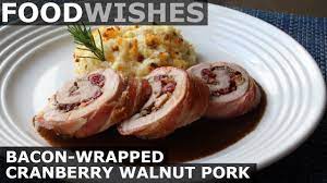 The large volume of sugar and molasses going to rhode island could not be used there, so much of this cargo was resold in boston. Bacon Wrapped Cranberry Walnut Pork Food Wishes Youtube