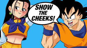 Goku Makes Chi Chi Strip (DBZ Comic Dub) - YouTube
