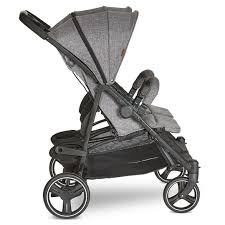 Easy to push and steer. Abc Design Zwillingsbuggy Twin Circle Line Mit Liegefunktion Inkl Regenverdeck Woven Graphite Babyartikel De