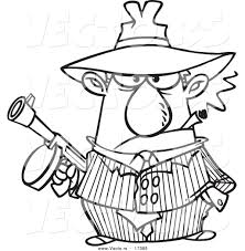 Gangsta sketches at paintingvalley com explore collection of. Gangster Cartoon Coloring Pages Coloring And Drawing